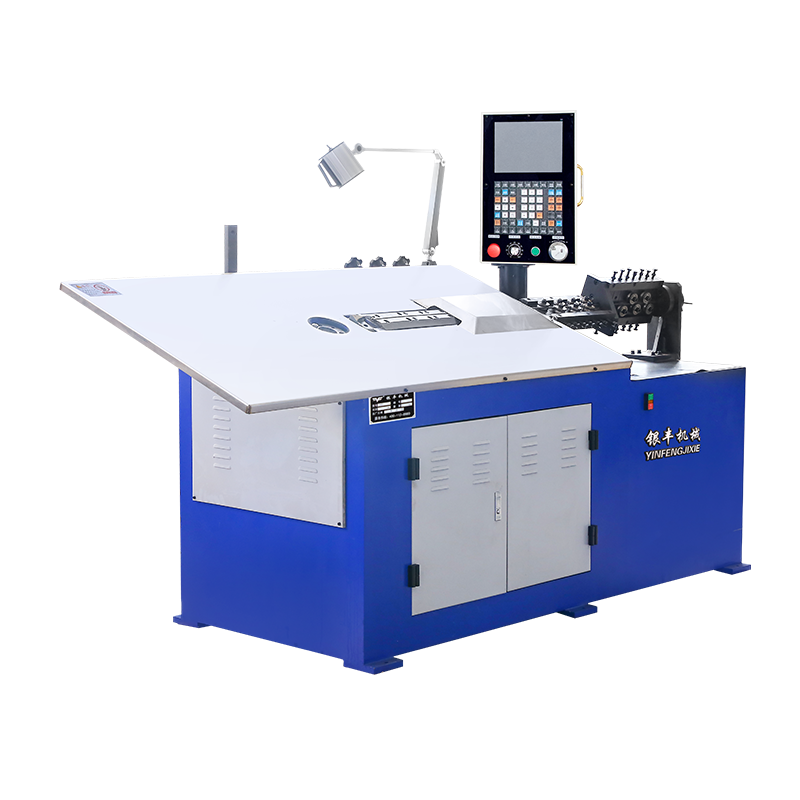 Бескулачковая машина для гибки проволоки повышает гибкость и сокращает время переналадки